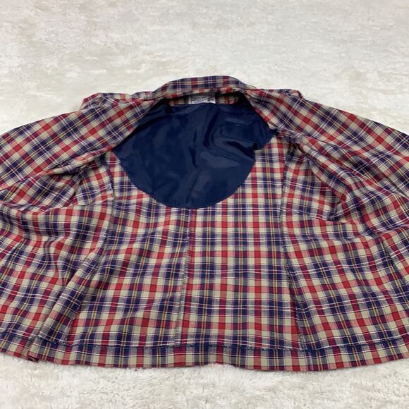 Vintage 70s Cricket Lane plaid double button blazer Jacket, med - L - Picture 7 of 10